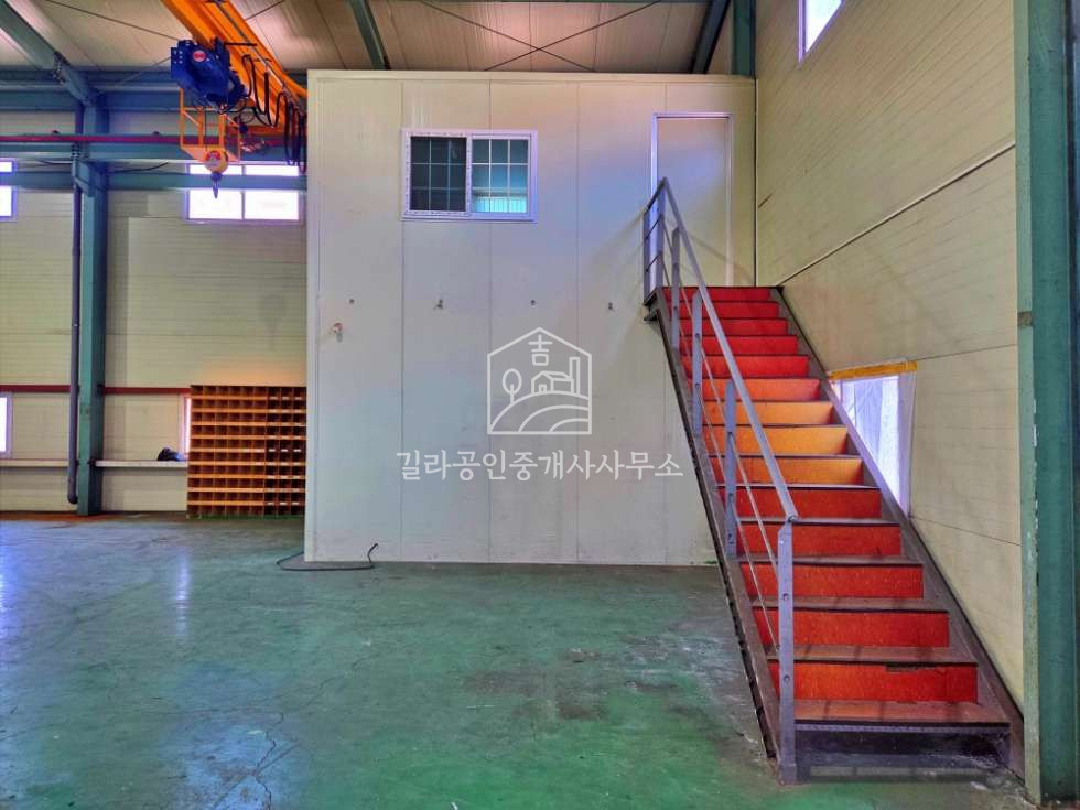 경기 화성만세구 팔탄면 구장리 4동 화성시 팔탄면 구장리 호이스트, 사무실 갖춘 약 150평 공장 임대 월세 매물번호 10060 사진 8