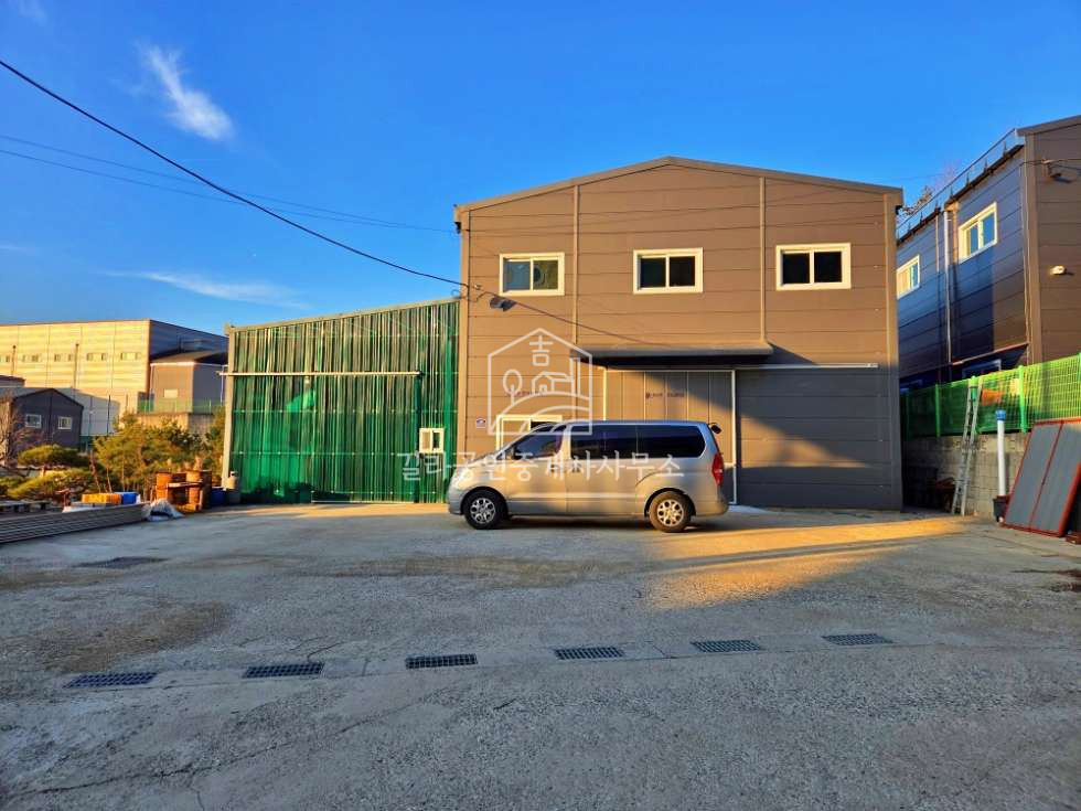 경기 화성만세구 팔탄면 창곡리 화성시 팔탄면 창곡리 준신축 가설 갖춘 198㎡(60평) 단독 공장 임대 월세 매물번호 10071 사진 1
