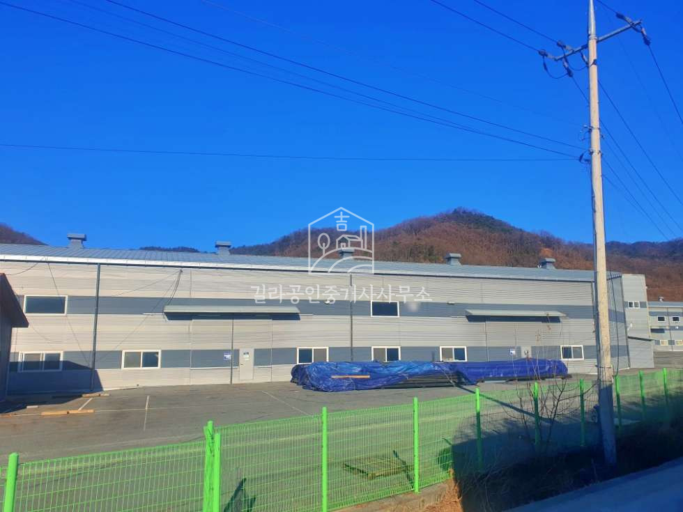 경북 김천시 남면 운곡리 1,2,3,4동 남김천IC 인근 저렴한 대형 공장 매매 - 김천시 남면 소재 매매 매물번호 10085 사진 1